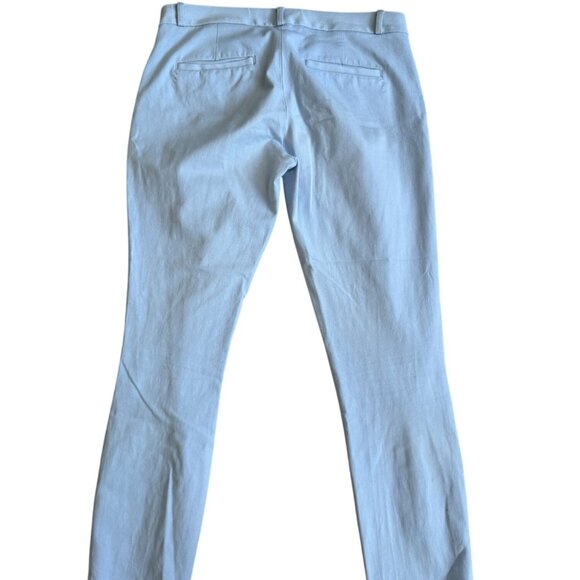 BANANA REPUBLIC Light Blue Sloan Ankle Pants Size 4 - Picture 4 of 9